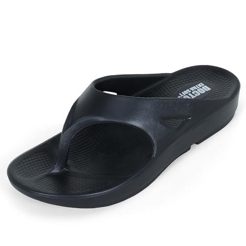 DOCTOR EXTRA SOFT Chanclas clásicas ultra suaves para mujer con plantilla acolchada para adultos, cómodas y ligeras, elegantes y antideslizantes, impermeables y de uso diario para mujeres y niñas
