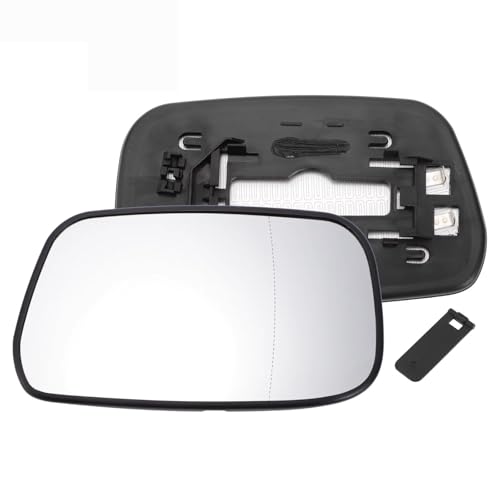 Rétroviseur chauffant de voiture en verre côté droit pour Toyota Avensis 1997 à 2002 rechange