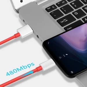 Image of The Black Store Original 30W WARP Charger with Charging Cable for OnePlus 7 Pro / 7T / 7T Pro (Adapter & Cable)