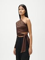 LeGer Leia Longsleeve - Langarmshirt Damen im One-Shoulder-Design - körpernahe Passform - Oberteil aus Jersey - Mode für Damen - by Lena Gercke - Gr. 34-44 – Ansicht 4