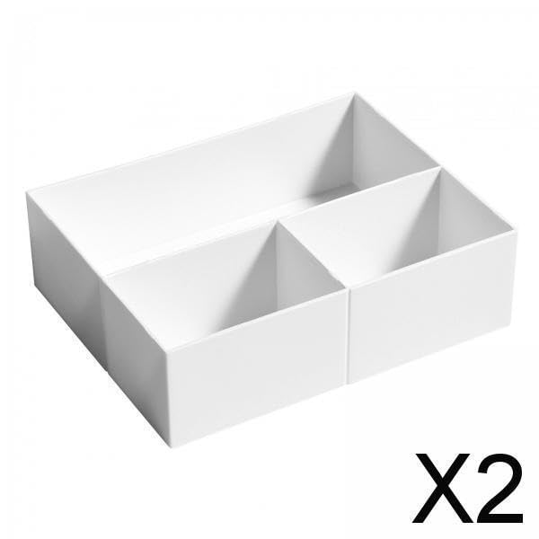 BNF® 2xTea Milk Bags Storage Holder Desktop Organizer for Kitchen Countertop Office 3 Grid|Home & Garden |Household Supplies & Cleaning|Home Organization|Storage Bins & Baskets 1