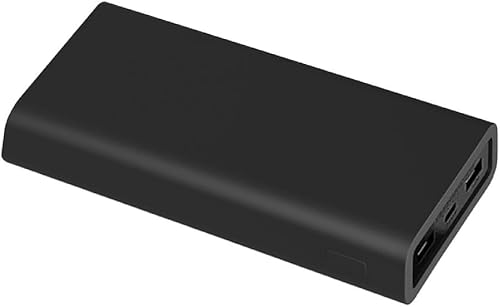 LINLIJIA Funda de silicona duradera para banco de energía de 20000 mAh, soporte portátil para proteger tu dispositivo de caídas y arañazos,