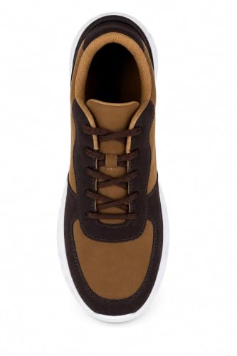 Image of Centrino Sneakers for Men | Lightweight Casual Shoes for Men Stylish | Breathable Mesh Walking Shoes | Cushioned Insole Comfortable Shoe for Man | Durable Sole Footwear|Trendy Lace-Up Shoes for College, Parties & Daily Use (9625)