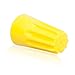 Maxxima Yellow Electrical Wire Connector Screw Terminal, Cone Shaped, UL Listed, Ideal for Electrical Projects and Home Lighting Needs - 500 Pack