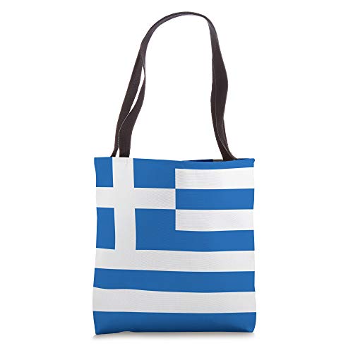 Bolso Tote Greek Flag miniatura 1