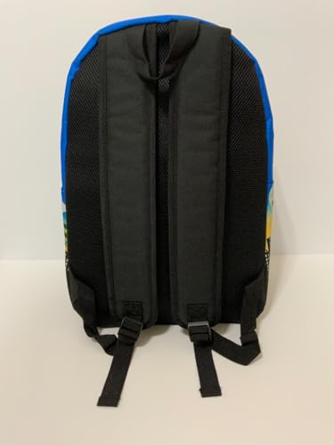 Graphic Designed Mutli Colored Backpacks (SHOE, BLACK YELLOW WHITE BLUE)2