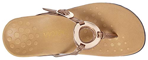 Image of Vionic Women's Rest Karina Backstrap Sandal- Supportive Ladies Slip on Sandals That Include Three-Zone Comfort with Orthotic Insole Arch Support, Medium and Wide Fit