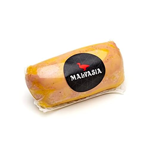 MALVASIA Foie Gras Entero Mi Cuit, Textura Melosa y Sabor Fuerte, Elaboración Artesanal, Sin Gluten, 250gr