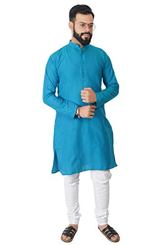 Image of Multi-Shade Ethnic Wear Kurta for Men