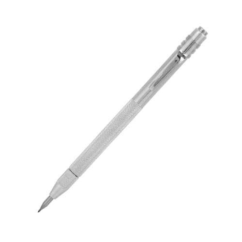 Scriber Scribing Pen Ceramic Scriber Strong Magnetic Scribing Pen Knurled Aluminum Handle Tungsten Carbide Tip for Metal/Glass Wood Ceramics Stone - Image 2