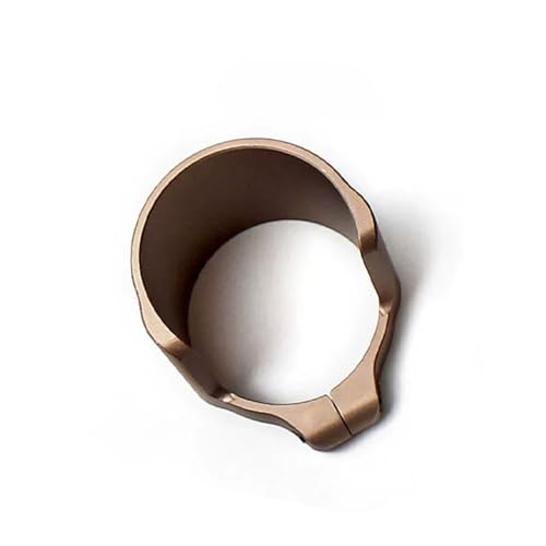 HATSEN Flashlight Carbon Deposition Suppression Device, Light Head Protective Cover, Against Damage and Carbon Buildup, Diameter 30mm, Compatible with OKW, PLHV2, PL350, TLR1, FDE