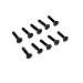 Axial M3 x 14mm Flat Head Screw (10), AXI235178