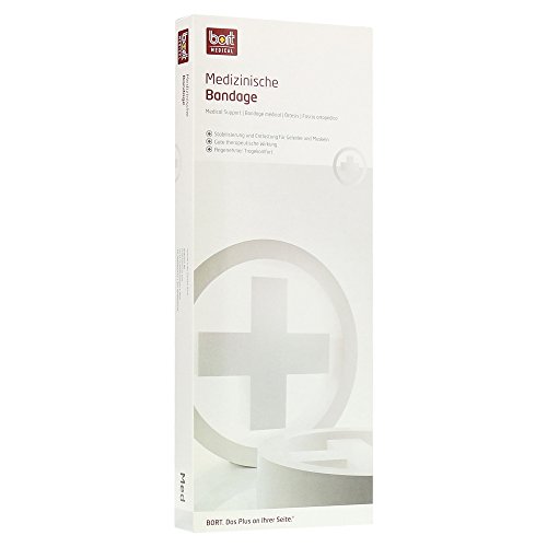 BORT 104150 PostOban® Thorax Abdominal Support Binder Post-Operative, Post Pregnancy, Abdominal Injury Post-Surgical Abdominal Binder Bariatric Belly Plus Size Made in Germany (White, Size 4/10.3