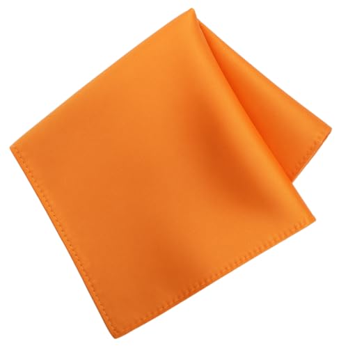 Image of LEONARDI Men's Solid Pocket Square | 30cm x 30cm | Smooth texture | Microfiber | Pack of 1 |