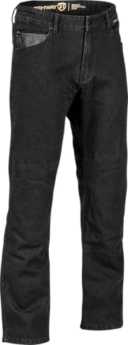 Highway 21 Stronghold Jeans (Black, US 32)