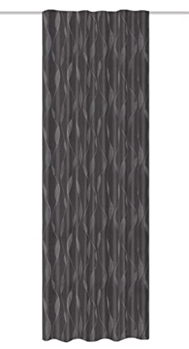HOME WOHNIDEEN 85198, Charcoal, W 55.1" x L 96.5" (1 Panels)