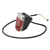 Rear Tail Light and Brake Light for Ninebot Max G30 G30D Electric Scooter, High Brightness ABS Reflective Taillight Replacement for Enhanced Visibility and Safety in Outdoor Riding