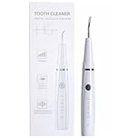 HG AESTHETICS Detergente Ultrasonico per Denti – Rimuovi Placca e Tartaro con Luce LED – Pulitore Elettrico per Denti da Casa con Batteria Ricaricabile Type-C