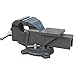 KAKA INDUSTRIAL Bench Vises 6 Inch Jaw Width, 6.7 Inch Jaw Opening Homeowner's Vise, Swivel Base Heavy Dutyl, for Drilling, Pipe Cutting, Woodworking HIS-150