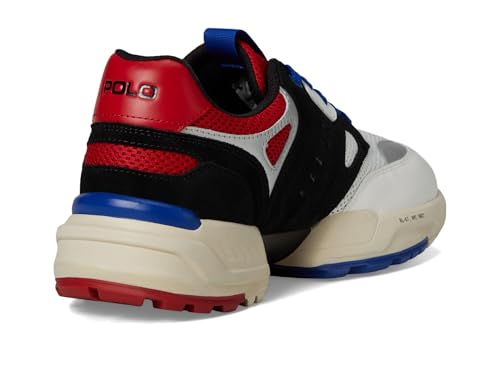 Image of POLO RALPH LAUREN Suede Leather Mesh-Polo Jgr Pp-Sneakers-Low Top Lace