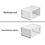 SIMPDIY XL Clear Shoe Storage Boxes, Stackable Shoe Organizer for Closet - Image 5