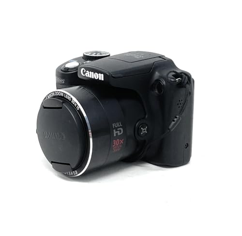 Canon SX510 HS Appareil Photo Numérique 4,3' (11 cm) 12,1 Mpix Zoom Optique 30x USB Noir