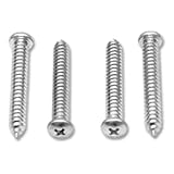The Stop Shop Deluxe Interior Door Panel Pull Grab Handle Screws Set. Fits 68-69 Camaro/Firebird