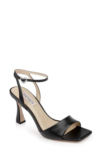 Image of Badgley Mischka Women's Cady Sandals With Heart-shaped Buckle