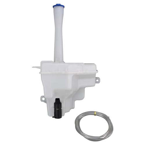 TRQ Windshield Washer Reservoir Assembly Pump Compatible with 2011-2013 Kia Forte Sedan 2010-2013 Forte Koup