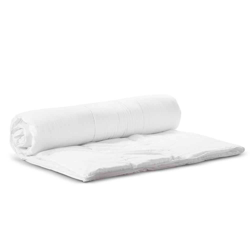 Lancashire Textiles Slight Second 4.5 Tog King Duvet – All Year Round Duvet - Lightweight Cotton Mix Casing – Hollowfibre Filled for Comfort Sleep(225cm x 220cm (90" x 86" approx))