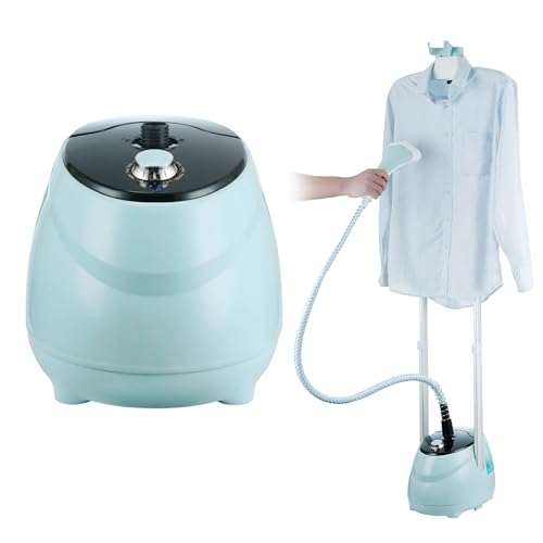 Passadeira a Vapor Vertical Profissional 1800W com 10 Modos, Tanque Transparente 1.8L - Steamer para Roupas, Vaporizador de Roupas 220V, Desamassador de Roupa Eficiente para Todos Tecidos