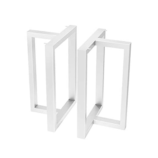 Patas de Mesa Industriales Patas para Muebles de Acero DIY Perfecta para Tienda de Café Bar de Oficina en Casa Conjunto de 2