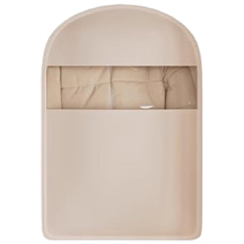 Garment Bags for Hanging Clothes with Clear Window, Self-Compressing Space Saving Hanging Clothes Organizer for Coats, Jackets, Suits, Closet Storage