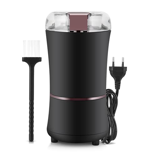 Kaffeemühlen, Einstellbare Mahleinstellungen Elektrische Kaffeemühle, Outdoor zum Mahlen von Nüssen, Samen zum Mahlen…