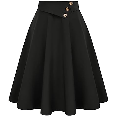 Belle Poque 50s Rockabilly Pleated Skirt Cover