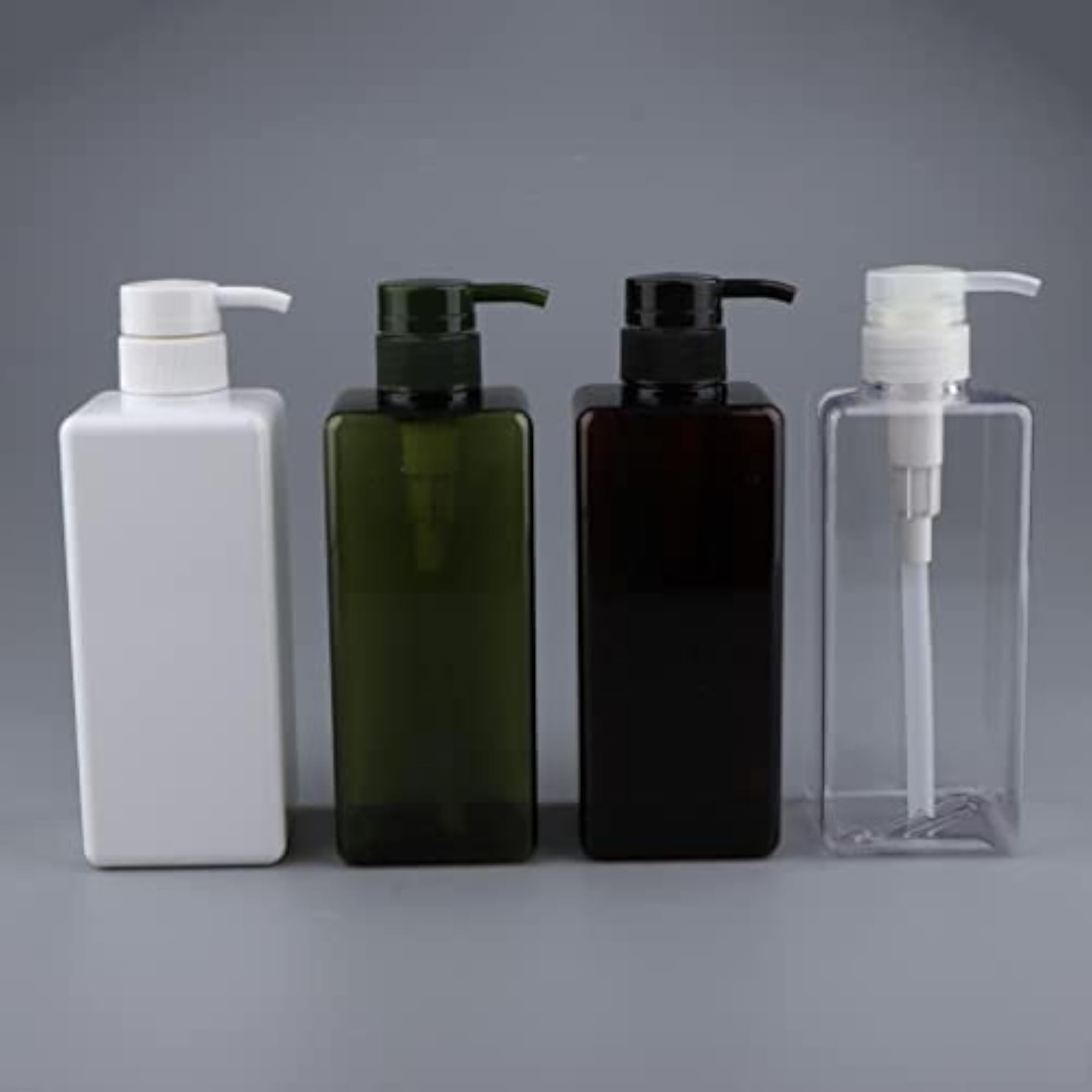 Empty PVC Shampoo Conditioner Pump Bottle 650ml