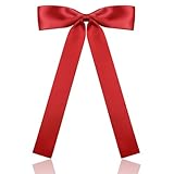 GHTIYLP Western Bow Ties for Men Women, Colonel Tie Black/Red Western Tie String Bowtie (red)