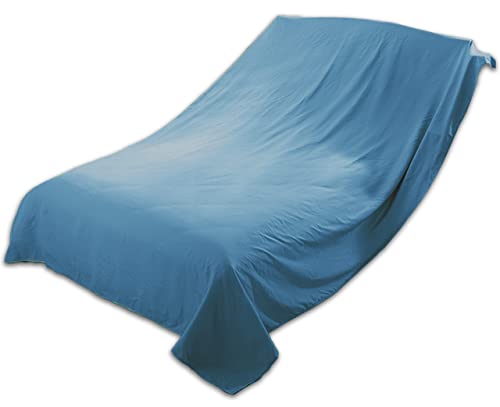 BOLSO 家具 布 カバー 大きめ 埃 ほこりよけ シート 大判 姿見 フィギュア 棚 ホコリ 防止 (240*300, ターコイズ)