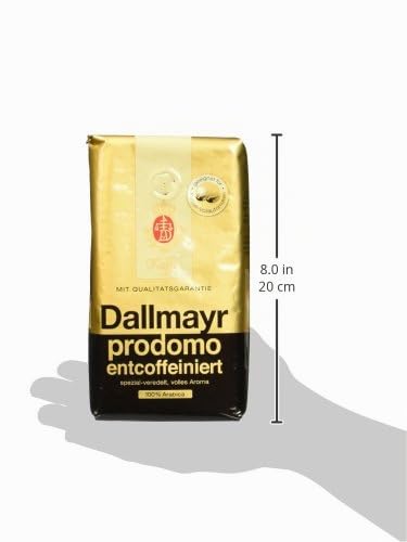 Dallmayr Prodomo Decaffeinated 500g Whole Bean (12 x 500 g)