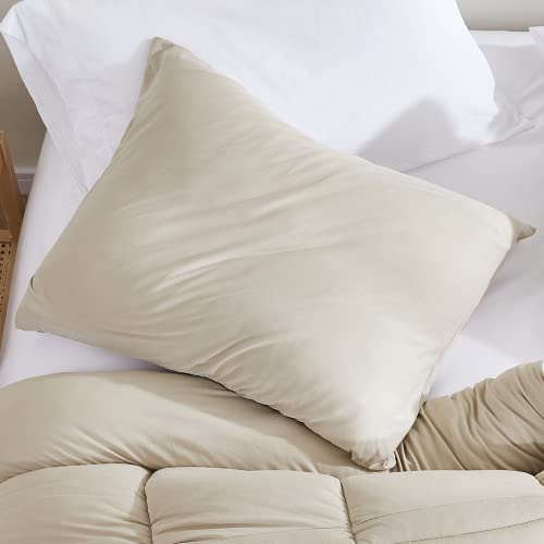 Byourbed Summertime - Coma Inducer® King Sham - Cement Taupe