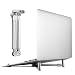 Dream-C Portable Laptop Support Stand, Cooling Heat Elimination Adjustable X-Stand Folding Aluminum Stand Support Compatible with MacBook, Laptop Riser for PC, Notebooks 12"-17" Screen(Silver)