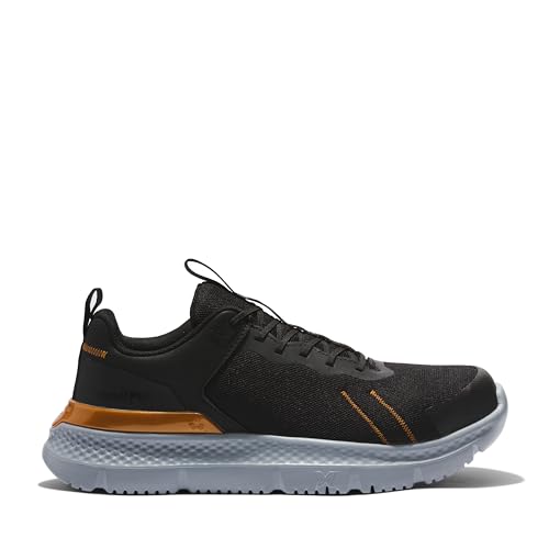 Timberland PRO Timberland PRO Men's Setra Composite Safety Toe Industrial Athletic Work Shoe, Black/Grey/Copper, 9W