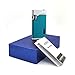 JOBON Pocket Blow Torch Lighter, Small Portable Butane Premium Pretty Professional Quality Multipurpose Refillable Reusable Flint Lighter for Candle (Gas Not Included) (Green)