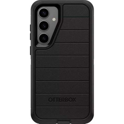 Image of OtterBox Samsung Galaxy S25+ (Only) - Defender Series Case - Black - Case Only - Screenless - Rugged & Durable - with Port Protection - Microbial Defense Protection - Non-Retail Packaging