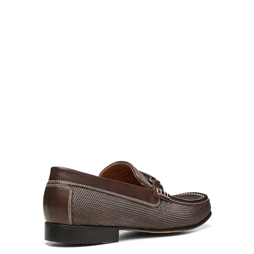 Image of Donald Pliner Donnie Men's Slip-On Loafer - Stacked Heel - Classic Dress Loafers for Men, Memory Foam Insole, Slip-On Shoes for Men, Comfortable Dress Shoes