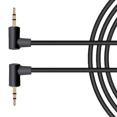Cable auxiliar 2.5mm macho a macho con conectores dorados