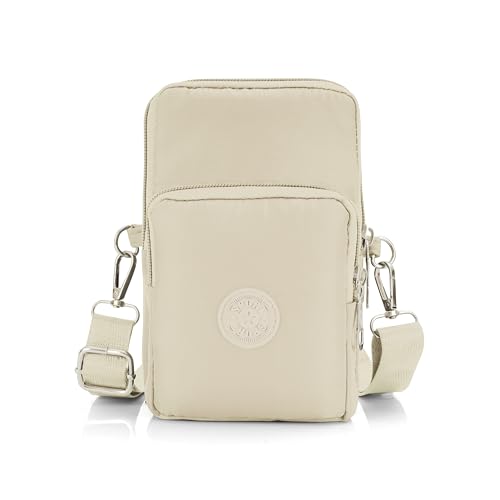 Image of JI Crossbody Phone Bag for Women Mini Wallet Bags with Adjustable Shoulder Strap Wallet Clutch Bag for Girls Zipper Phone Pouch Handbag