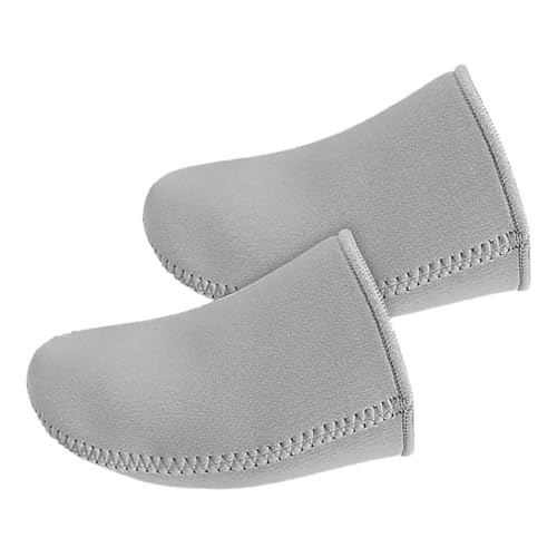 GARVALON Shoe Toe Protector Winter Riding Half Toe Sleeve Ankle Boot Heel Protectors Soft Neoprene