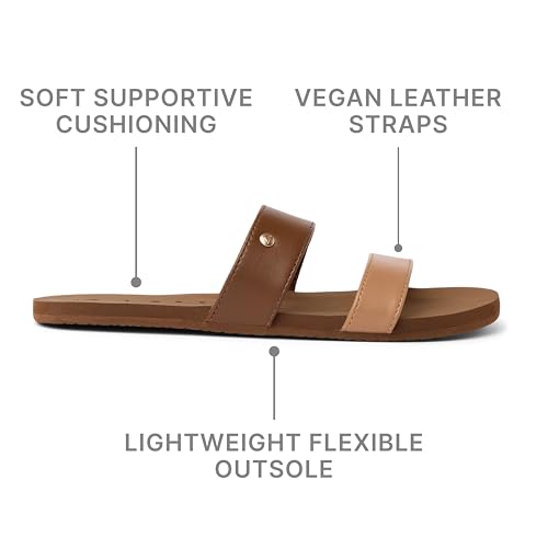 REEF Women's Sandals, Bliss Nights Eliana, Chocolate/Tan, 9 by REEF - Used condition - Image 6