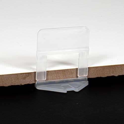 TekTools Tile Levelling System Spacer Clips, Ceramic Tile and Stone Installation - Image 4